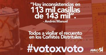 López Obrador Klagt Probleme in 113.000 Wahllokalen an