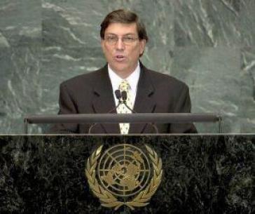 Bruno Rodríguez, amtierender Präsident der CELAC und Außenminister von Kuba