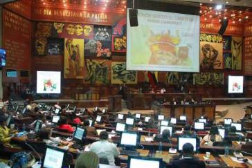 Mit 108 Ja- und 25 Nein-Stimmen hat das Parlament Ecuadors der Ölförderung im Yasuní-Nationalpark zugestimmt
