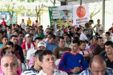 Versammlung des Bauernverbandes von Catatumbo (ASCAMCAT)