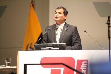 Rafael Correa an der TU