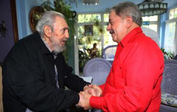 Fidel Castro und Lula