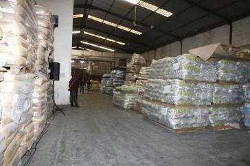 Beschlagnahme von 983 Tonnen Milchpulver, das seit Oktober vergangenen Jahres bei der Firma Zuly Milk im Bundesstaat Miranda zurückgehalten wurde