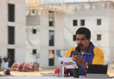 Präsident Maduro gibt die Festnahme des Seniat-Chefs in La Guaira bekannt