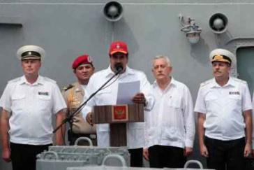 Präsident Maduro appelliert an die Weltöffentlichkeit, eine militärische Intervention  in Syrien abzuwenden