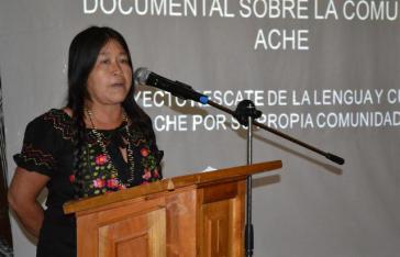 Die Aché-Indigene Margarita Mbywangi