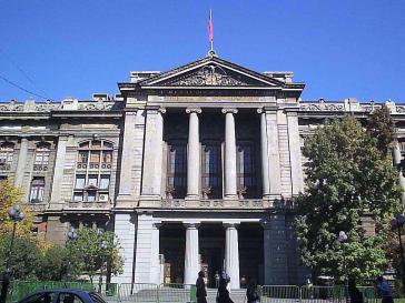 Hier legte Pinochet seinen Amtseid ab: Sitz des Obersten Gerichtshofes in Santiago de Chile