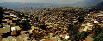 Ein kleiner Ausschnitt von Petare, dem größten Armenviertel von Caracas