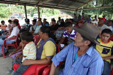 Werden immer wieder bedroht: Angehörige der Kommune El Maizal im Bundesstaat Lara, in der rund 1.500 Familien organisiert sind