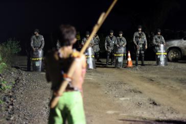Konflikte zwischen Polizei und Indigenen um den Belo Monte-Staudamm