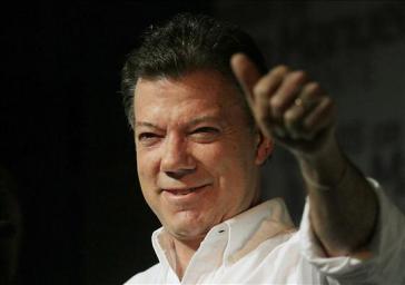 Präsident Juan Manuel Santos