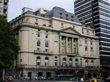Die Börse in Buenos Aires, Argentinien