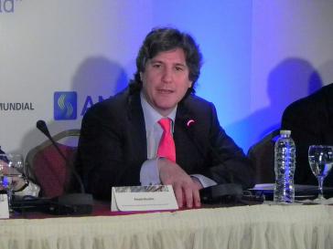 Amado Boudou, der Stellvertreter von Präsidentin Cristina Fernández de Kirchner