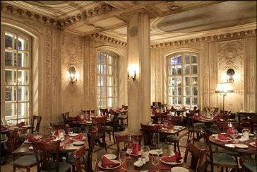 Das Café Puschkin in Moskau