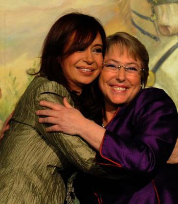 Kirchner und Bachelet