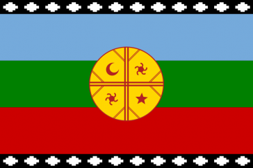 Flagge der Mapuche