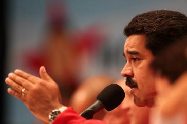 Nicolas Maduro auf dem PSUV-Kongress
