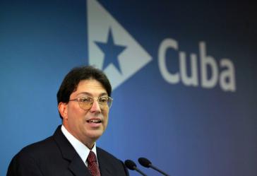 Kubas Außenminister Bruno Rodríguez 