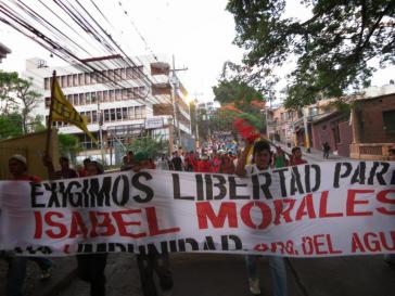 Die Freilassung des politischen Gefangenen Chabelo war eine der zentralen Forderungen der Protestierenden