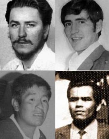 Carlos Berger, Carlos Escobedo, Jeronimo Carpanchi, Mario Arguellez