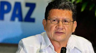 Pablo Catatumbo,  Mitglied des Sekretariats der FARC-EP und einer der Delegierten bei den Friedensgesprächen in Havanna