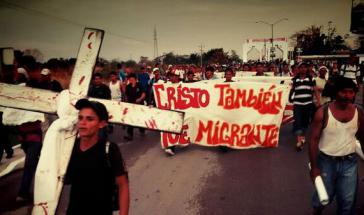 "Kreuzzug" der Migranten durch Mexiko