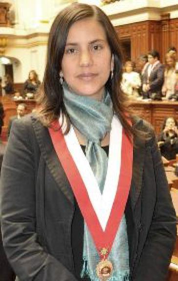 Meldete Kritik an: Abgeordnete Verónica Mendoza