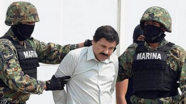 Kartellboss "El Chapo" bei der Festnahme 2014 in Mexiko