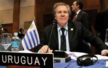 Der neue Generalsekretär der OAS, Luis Almagro aus Uruguay