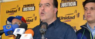 Generalsekretär der rechtspopulistischen Partei Primero Justicia, Julio Borges