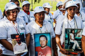 Die 11. Karawane der Angehörigen verschwundener Migranten aus Zentralamerika reist derzeit durch Mexiko