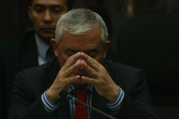 Guatemalas Ex-Präsident Otto Pérez Molina vor Gericht