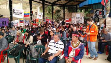 Teilnehmer aus allen Teilen des Kontinents auf dem Treffen der Alba-Bewegungen
