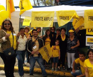 Aktivisten der Frente Amplio in Costa Rica