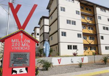 Vergangene Woche wurde im venezolanischen Bundesstaat Trujilllo die 1,2 Millionste Sozialwohnung übergeben
