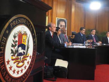 Maduro und seine Vizepräsidenten am Donnerstag