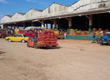 Der Lebensmittelmarkt El Trigal befindet sich auf einem 16.000 Quadrtameter großen Gelände in Havanna