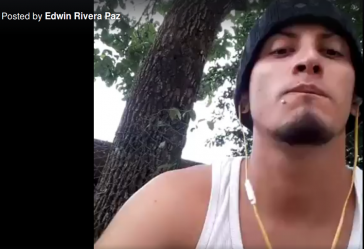 Der honduranische Journalist Edwin Rivera Paz wurde am 10. Juli in Veracruz, Mexiko, erschossen (Screenshot von einem Video auf seiner Facebook-Seite)