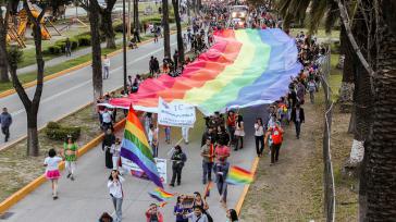 Demonstration für Homo-Rechte in Mexiko