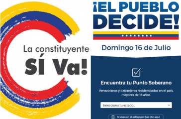 Am 16. Juli fanden in Venezuela der Testlauf für die Wahl der Kandidaten zur verfassunggebenden Versammlung und das von der Opposition dagegen organisierte Plebiszit statt