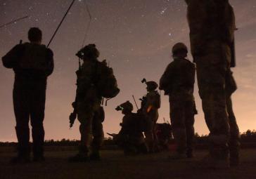 Einsatzkräfte der US-Special Operations Command (Socom) bei einem Manöver