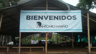 Der Kindergarten wird derzeit in der Wiedereingliederungszone Antonio Nariño in Icononzo im zentralen Kolumbien gebaut