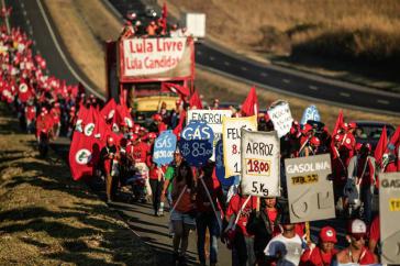 Marsch für die Freiheit von Lula da Silva