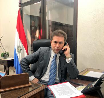 "Auch Türkei eröffnet Botschaft": Außenminister von Paraguay, Luis Castiglioni