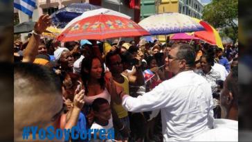 #YoSoyCorrea (Ich bin Correa): Seine Anhänger in Ecuador starten Protestkampagnen gegen die juristische Verfolgung des Ex-Präsidenten. Für den heutigen Donnerstag rufen sie zu Demonstrationen auf