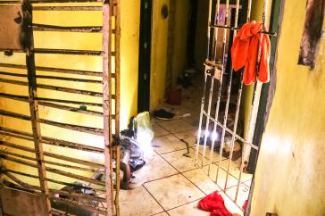 Zellentrakt im Gefängnis Altamira im brasilianischen Bundesstaat Pará