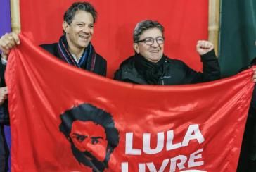 Mélenchon bei Lula