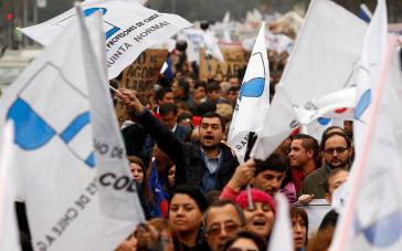 In ganz Chile streikt das Lehrpersonal. Die Proteste finden immer mehr Unterstützung