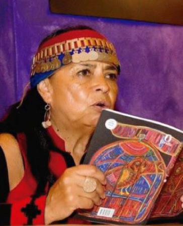 Die Autorin Rayen Kvyen schreibt aus Sicht der Mapuche in Chile