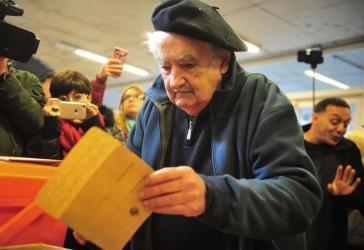 Auch der ehemalige Präsident José Mujica beteiligte sich an den Vorwahlen in Uruguay